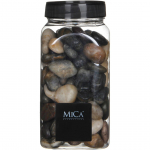 DEKORATIIVKIVID MICA DECORATIONS 7,5X7,5X15,5CM PRUUN PUDEL 1KG