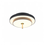 PLAFOON TRIO KEATON LED 40CM MUST MATT/MESSING