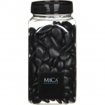 DEKORATIIVKIVID MICA DECORATIONS 7,5X7,5X15,5CM MUST PUDEL 1KG