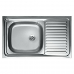 ROOSTEVABA VALAMU KROMEVYE LAY-ON 800X500MM VASAK