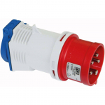 ADAPTER 16A 5P 400V PISTIK - 16A SCHUKO IP44 PCE