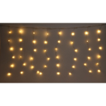 J&Otilde;ULUTULED 400 LED-KARDIN 200X200CM VALGE
