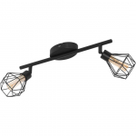 KOHTVALGUSTI EGLO ZAPATA1 LED 2X3W G9 MUST