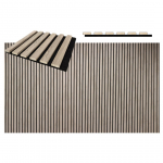 AKUSTILINE SEINAPANEEL DARNA 19X300X2600MM HALL TAMM 0,82M&sup2; PAKIS