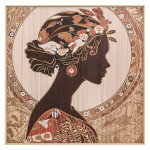 SEINAPILT PUIDUST 80X80CM, NAINE-1