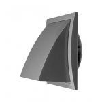 VENT.REST 148X153MM PLAST D-100MM V&Auml;LIMINE KLAPP HALL