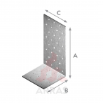 NAELUTUSNURK ARRAS 100X 60X 60X2,5 ZN