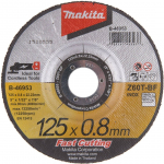 L&Otilde;IKEKETAS 125X0,8MM MAKITA RST/ METALL, KAUSS