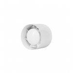 VENTILAATOR EUROPLAST E-EXTRA D-125MM TAIMERIGA VALGE