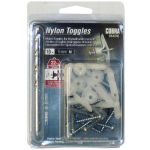 KIPSPLAADI T&Uuml;&Uuml;BEL COBRA NYLON TOGGLE -24KG 6MM 10TK PAKIS