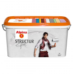 STRUKTUURV&Auml;RV ALPINA STRUCTUR EFFEKT 5L VALGE MATT