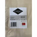 PADJAP&Uuml;&Uuml;R CREYA 60X80CM SATIINIST BEEŽ 2TK