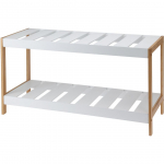 JALATSIRIIUL STORAGE SOLUTIONS 2-REALINE, VALGE/PUIT