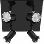 VANNITOAVALGUSTI EGLO TAMARA1 4X3,3W LED GU10 MUST