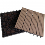 TERRASSIPLAAT 31X31X2CM PRUUN 9TK PAKIS