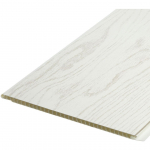 SEINAPANEEL CEZAR PVC 0,9X25X270CM VALGE TAMM MATT 4TK/2,7M2