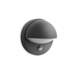 V&Auml;LISVALGUSTI PHILIPS JUNE LIIKUMISANDURIGA SEINALE 1X12W E27 ANTRATSIIT
