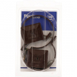 TORUKINNITUS PLASTMO 90MM PLAST PRUUN 2TK