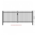 AUTOV&Auml;RAV VARBAIALE 1,1X4M RAL9005