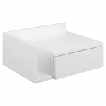 &Ouml;&Ouml;KAPP ASHLAN 40X32XH16,5CM, VALGE