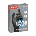 NITRIILKINDAD PACLAN SILVER SPACE M SUURUS, 10TK PAKIS