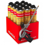 POL&Uuml;URETAANVAHT PENOSIL GOLDGUN 65 PLUS 850ML EE FI 12TK+C1 P&Uuml;STOL
