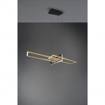 LAELAMP TRIO SALINAS 34W 3000K 4200LM TERAS/MUST