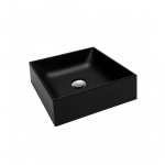 VANNITOAVALAMU TURTL 120MM 378X378MM GRANIIT MUST