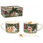 KRUUSID MIA CATS H6,8CM 280ML 2TK, KINKEKARBIS