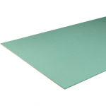 NIISKUSKINDEL KIPSPLAAT KNAUF GREEN MINI GKBI/H2 900X1300X12,5MM 1,17M&sup2;