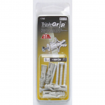 UNIVERSAALNE T&Uuml;&Uuml;BEL COBRA TRIPLE-GRIP 6MM VALGE 5TK PAKIS