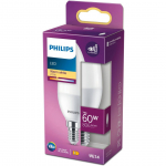 LED LAMP PHILIPS 7W (60W) E14 B38 806LM 2700K
