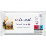 ANTIBAKTERIAALSED SALVR&Auml;TIKUD CLEANIC TRAVEL PACK 40TK
