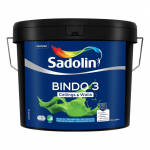 LAE- JA SEINAV&Auml;RV SADOLIN OS BINDO 3 BW VALGE 15L T&Auml;ISMATT
