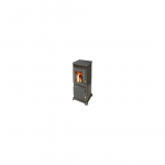 KAMIN SISSI BASIC MUST KLAASUKSEGA 5KW