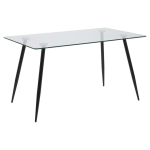 S&Ouml;&Ouml;GILAUD WILMA 140X80XH75CM, MUST