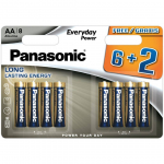 PATAREI PANASONIC EVERYDAY POWER LR6EPS/AA 6+2TK