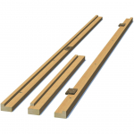 UKSELENGIKOMPLEKT SWEDOOR MANTEL TAMMESPOON 92MM 8X21