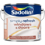 UKSE- JA AKNAV&Auml;RV SADOLIN SIMPLY REFRESH BW 2,5L VALGE POOLMATT