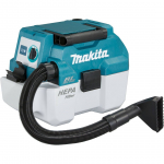 AKUTOLMUIMEJA MAKITA DVC750LZ 18V M&Auml;RG/KUIV ILMA AKU JA LAADIJATA