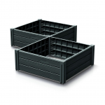PEENRAKAST PROSPERPLAST 75,6X61,8X23CM ANTRATSIIT