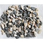 DEKORATIIVKILLUSTIK MUST-VALGE MIX 8-16MM 25KG