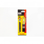 NOATERAD MURTAVAD RAZAR BLACK 18MM 10TK/PAKK