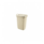 PESUKAST KUDUM CURVER 61X45X34CM 57L PLASTIK VALGE