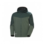 JAKK HELLY HANSEN SOFTSHELL KAPUUTSIGA OXFORD, ROHELINE/TUMEROHELINE L