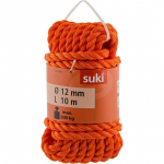 KEERUTATUD K&Ouml;IS SUKI POL&Uuml;PROP&Uuml;LEEN 12MMX10M ORANŽ