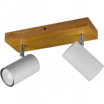 KOHTVALGUSTI TRIO MARLEY 2XGU10 VALGE/PUIT