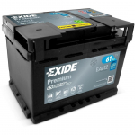 AUTOAKU EXIDE PREMIUM 61AH 600A 242X175X175MM