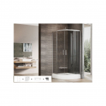 DU&Scaron;IKOMPLEKT RAVAK 90X190CM 5IN1 X-POINT XU1CP4 SET2 ALUMIINIUM
