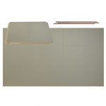 LAEPANEEL DARNA MDF 6X160X1200MM OLIIVIROHELINE 1,54M&sup2; PAKIS